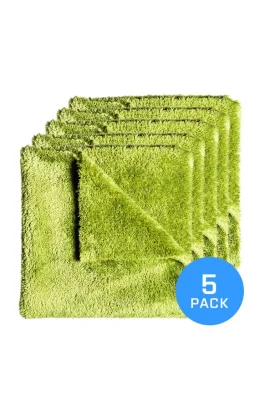 FX Protect Mikrofibra Grassy Green Boa 40x40 5pc -  mikrofibra bezkrawędziowa  - 1