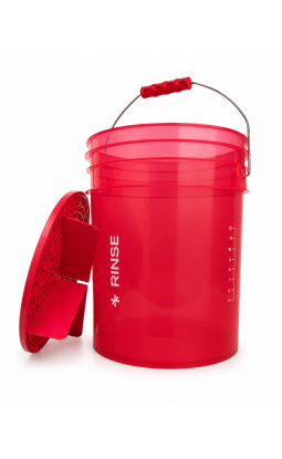 BenBow Wiadro 20L Rinse + separator czerwony - 1
