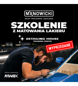 Szkolenie z Matowania Lakieru i Pracy Maszyną Rotacyjną 