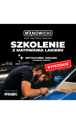 Szkolenie z Matowania Lakieru i Pracy Maszyną Rotacyjną  - 1