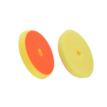 Honey COMB DUAL FINISH Żółty 125/140mm - wykończeniowy pad polerski  - 5